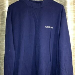 Supreme Navy Blue Men's Shirt